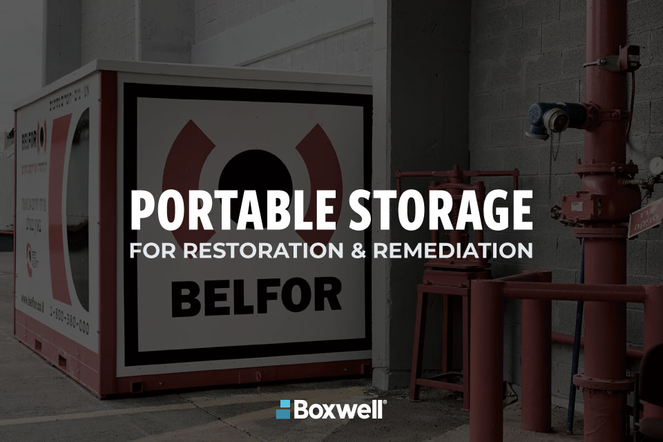 3 Smart Ways to Use Portable Containers for Restoration & Remediation Services